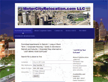 Tablet Screenshot of motorcityrelocation.com